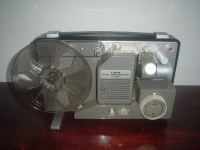 CANON S 400 SUPER 8 STAND 8mm MOVIE PROJECTOR ADJ SPEED  