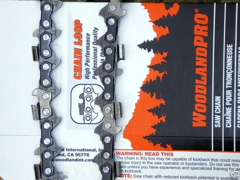 12 CARBIDE COATED CHAINSAW SAW CHAIN 3/8LP .050 44DL  