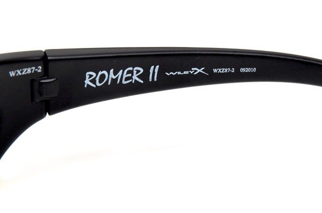 WILEY X ROMER II 1006 BLACK AUTHENTIC SUNGLASSES  