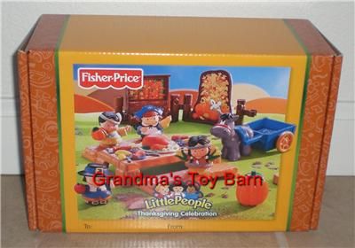 Fisher Price Little People THANKSGIVING CELEBRATION SET  