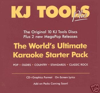 KARAOKE KJ TOOL PLUS 12 CD+Gs Set  