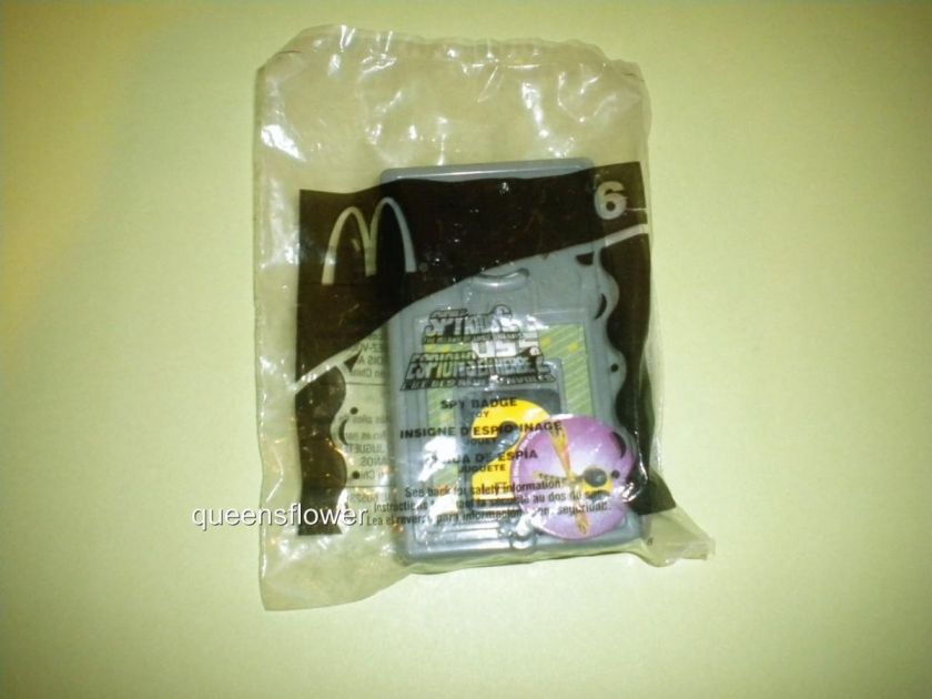 2002 MCDONALDS SPY KIDS 2 SPY BADGE #6  