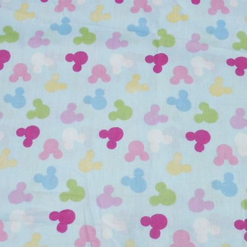 Mickey Mouse Head Outline Quilt Fabric W 63 c800  