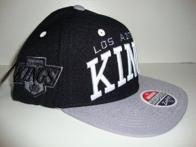 LOS ANGELES L.A. KINGS ADJUSTABLE SNAP BACK HAT CAP BRAND NEW . 8 TO 