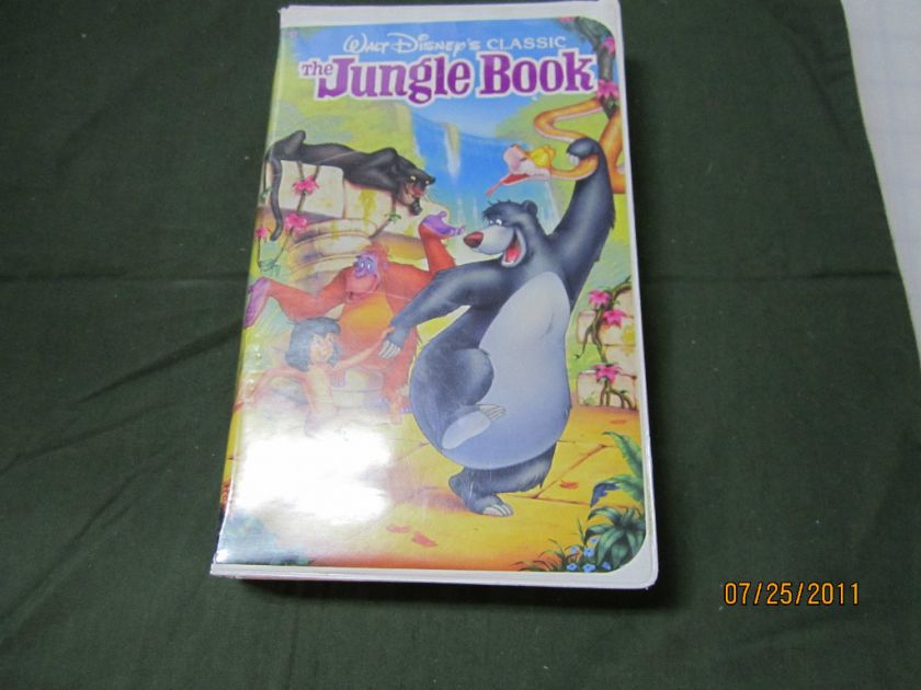 The Jungle Book VHS 1991 Disney Classic 717951122032  