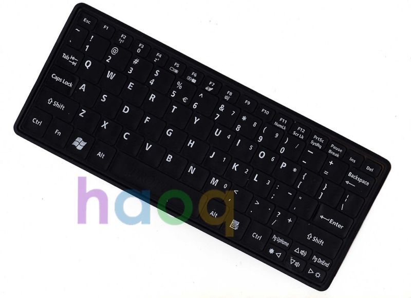 Black keyboard Cover Skin Acer Aspire one 533 d255 d260  