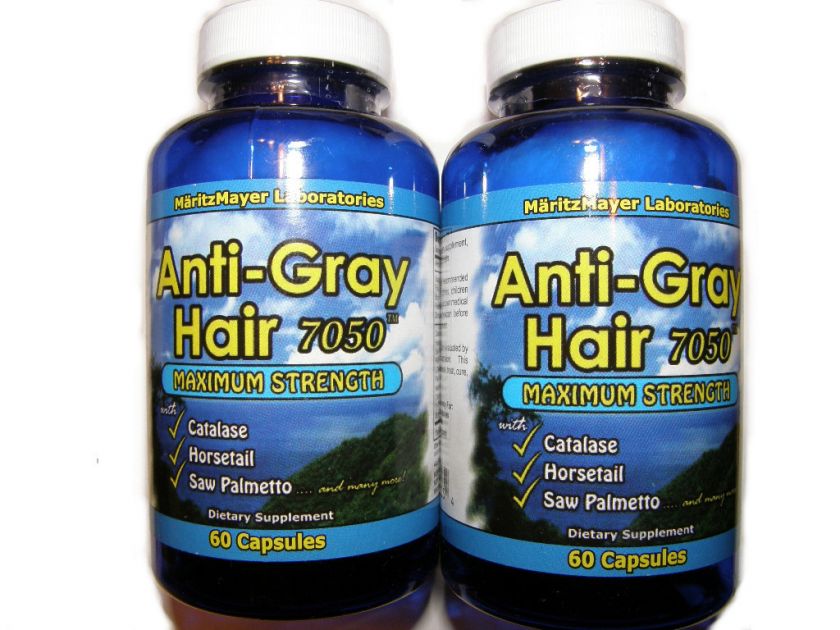 BOTTLES ANTI GRAY HAIR  