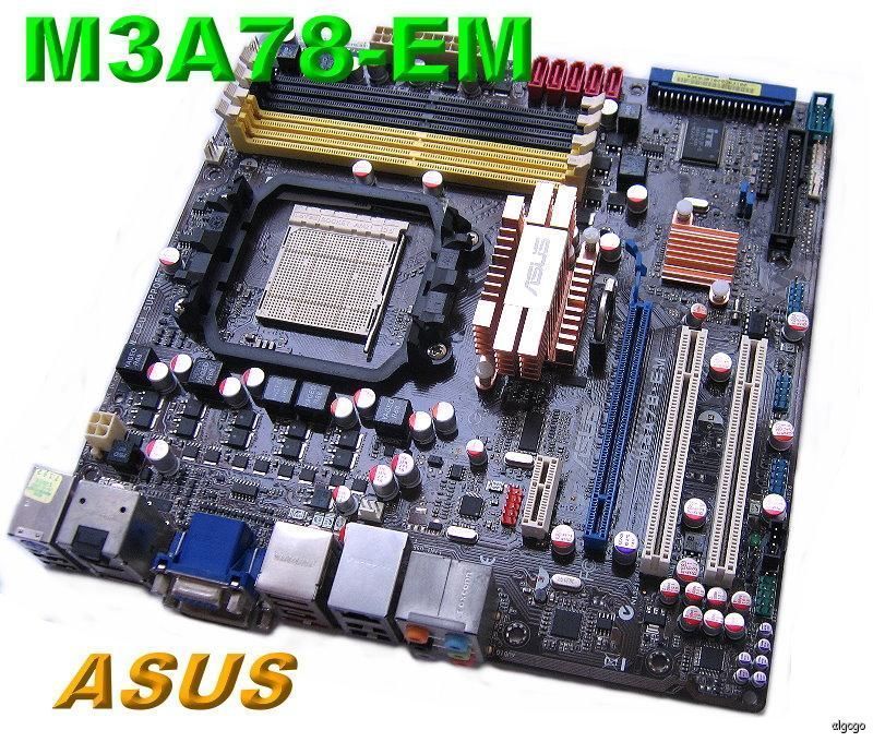 ASUS M3A78 EM AMD 780G HDMI ATX AM2/AM2+ Motherboard  