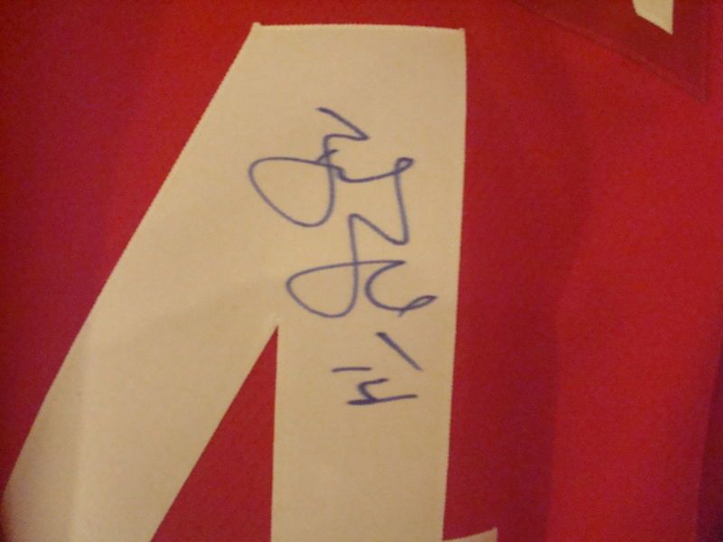 Brendan Shanahan DETROIT RED WINGS SIGNED JERSEY AUTO  