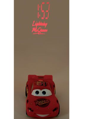 Disney Cars Projection Alarm Clock Light New (FREE P+P)