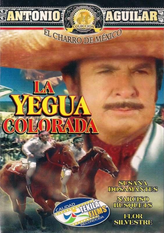 LA YEGUA COLORADA (1972) ANTONIO AGUILAR NEW DVD  