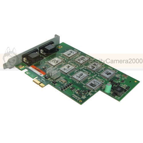 16 CH Video 8CH Audio Linux OS PCI E DVR Card for CCTV Security