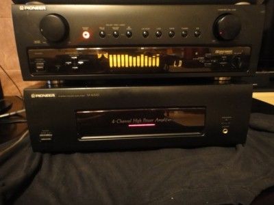 PIONEER STEREO AMPLIFIER STEREO & TURNER M 4000 CX 4000  