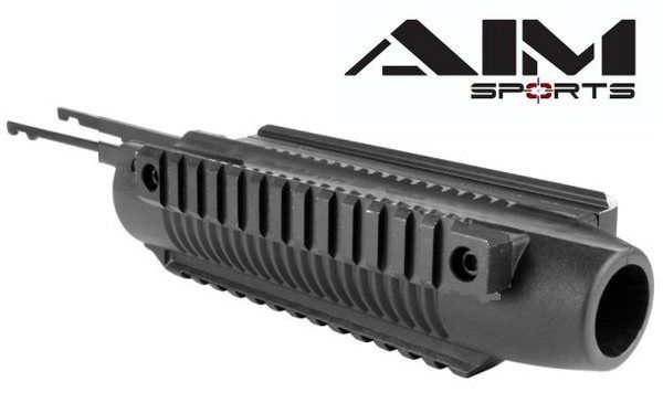 AIM TRI RAIL FOREND HANDGUARD FOR MOSSBERG 500A SHOTGUN  