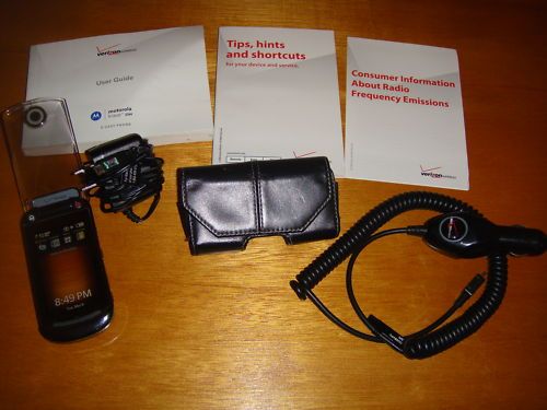   Krave ZN4 Black (Verizon) Phone w/Accessories 723755833104  