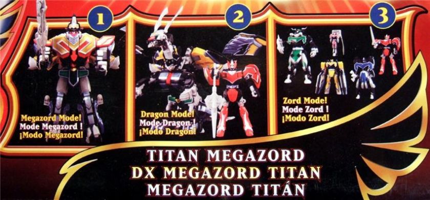 Power Rangers Mystic Force DX TITAN Megazord Toy NEW BNIB BanDai 