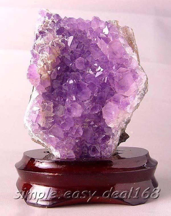 HUGE PURPLE QUARTZ CRYSTAL AMETHYST AGATE GEODE CLUSTER  