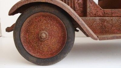   Antique Toy Truck STURDITOY ARMORED Truck Pressed Steel 1920s Old Toy