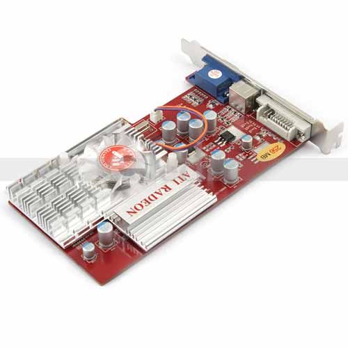 NEW ATI Radeon 9250 256 MB DDR 128 Bit AGP Video Graphics Card VGA TV 