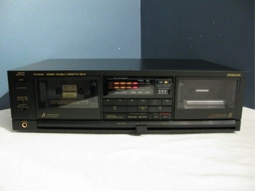 JVC TD W444 STEREO DOUBLE CASSETTE DECK  