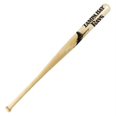 TAMPA BAY RAYS 18 MINI NATURAL WOOD BASEBALL BAT  