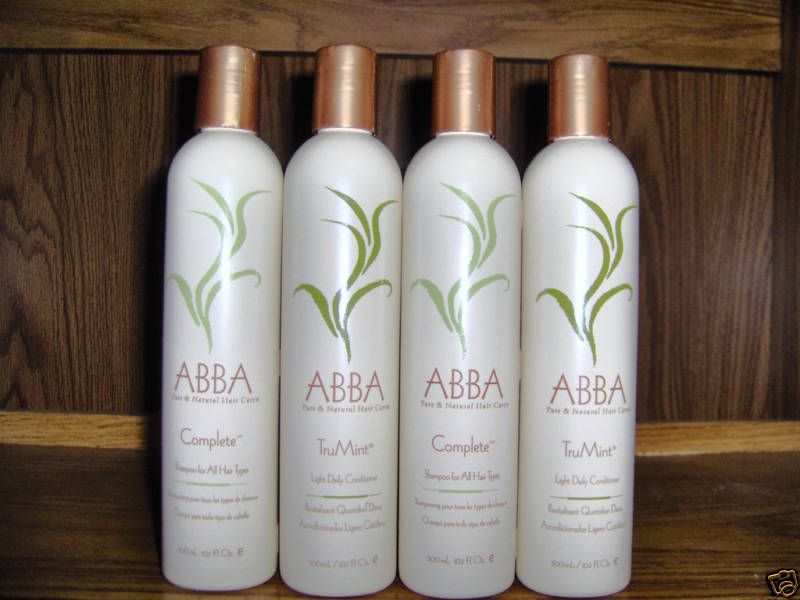 ABBA COMPLETE / TruMINT Shampoo Conditioner SET  