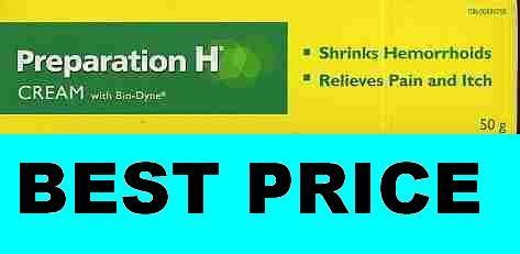 50g  Preparation H Cream w/Bio Dyne FAST SHIP  