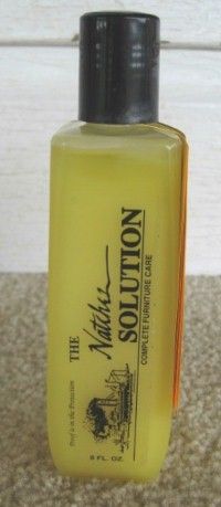 Natchez Solution Fine Furniture Polish Cleaner 8 oz.  