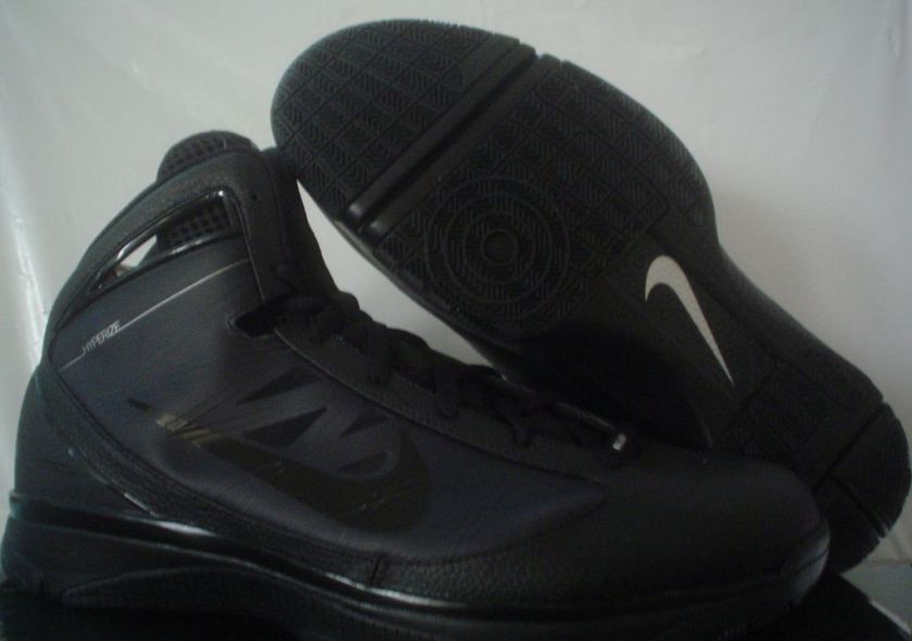 NEW MEN NIKE HYPERIZE BASKETBALL SHOES Black sz 10  