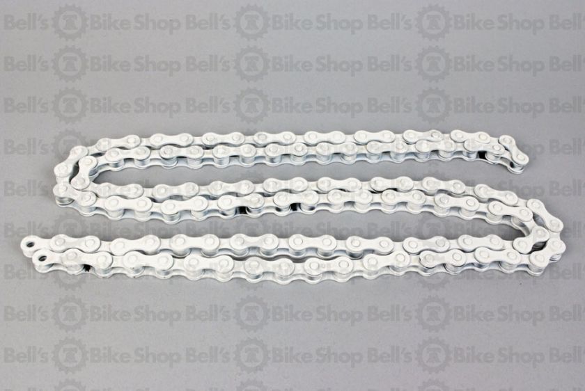 KMC Z410 Bike Chain Single Speed Fixed BMX Track WHITE 766759914929 