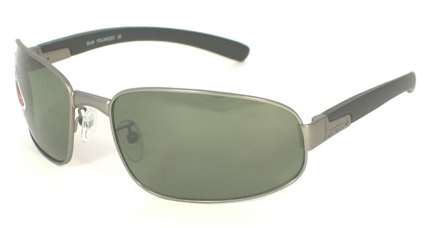 Bolle Mingo Sunglasses 10706 Satin Gun/Polarized Axis  