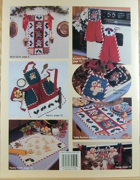 Gingerbread Kitchen Set 7 Fun Useful Quilting Projects  