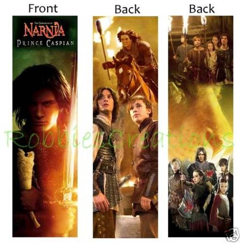 PRINCE CASPIAN MOVIE CHRONICLE OF NARNIA   BOOKMARKS  