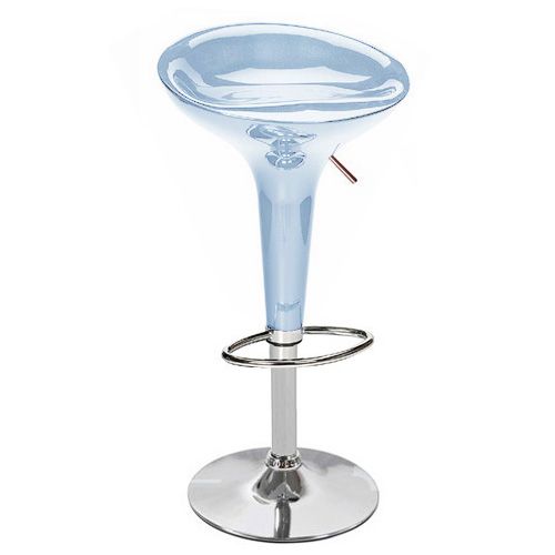 MODERN ADJUSTABLE BOMBO STYLE BAR STOOL   SCOOP BARSTOOL   COUNTER 