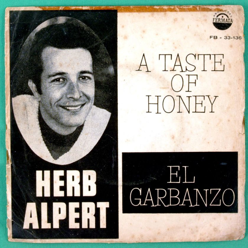 HERB ALPERT A TASTE OF HONEY EL GARBANZO JAZZ BRAZIL  