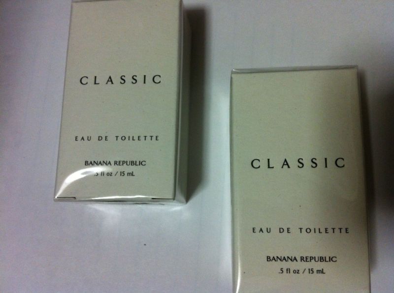 Banana Republic CLASSIC Perfume Eau de Toilette .5 oz  