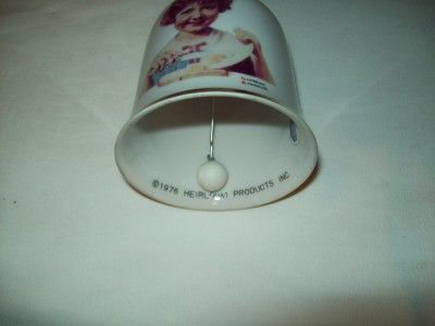 Norman Rockwell China Bell The Butter Girl 1976 Mint  