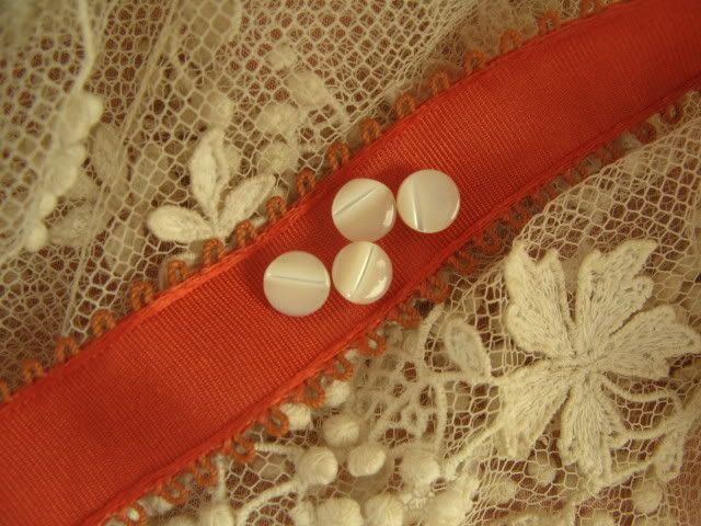   Tiny 1/4 Mother Of Pearl MOP Buttons Self Shank ~ Dolls  