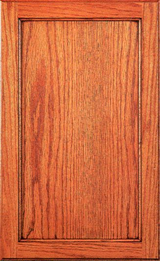 Flat Panel Oak door Kitchen Cabinet Doors Unfinished, made to order in 