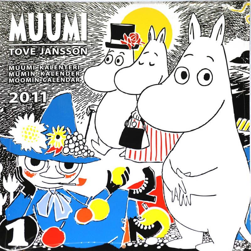 Moomin Calendar 2011 from Tove Jansson Illustrations  