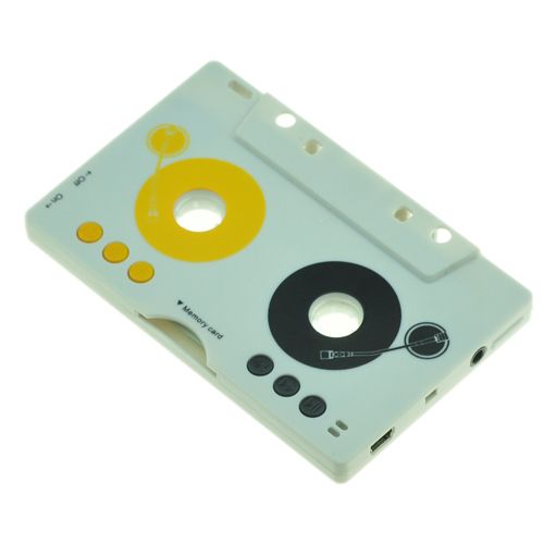 Remote Control Tape Cassette Shaped  Player Card Reader for Car 