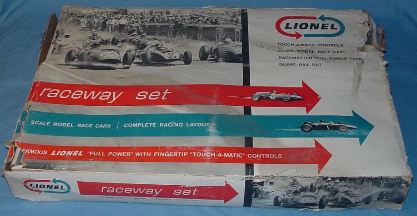 LIONEL 1/32 SLOT CAR RACING SKILL TILT SET 16110 MIB  