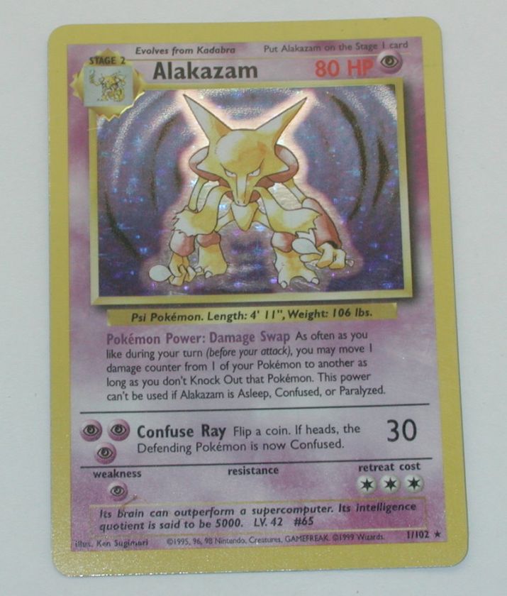 POKEMON CCG Card Game Alakazam  