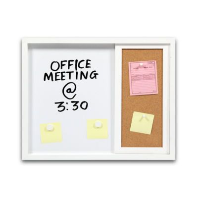 Board Dudes 17 X 23 Sliding Cork Dry Erase Marker Board 714963830207 