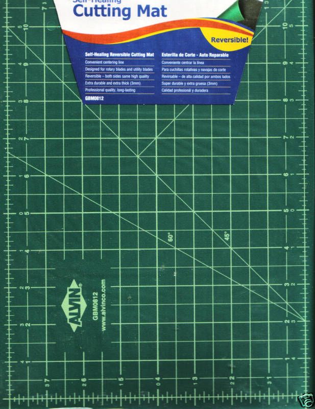 Alvin 2 Sided self healing cutting mat PMC, cutting+  