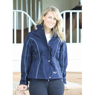 Tuff Rider Ladies Weston Riding Jacket Navy L or XL  