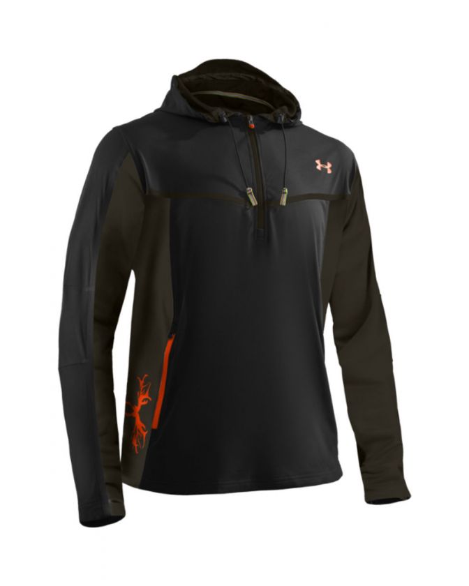 UNDER ARMOUR 1221384 RIDGE REAPER ES HOODY BLACK HUNTING JACKET (SHOWN 