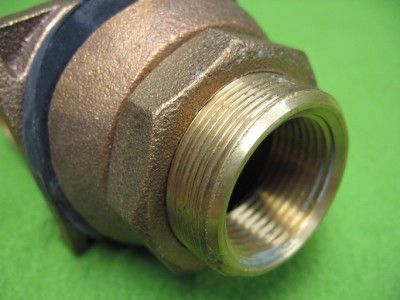 SUBMERSIBLE SINGLE HOLE BRONZE PITLESS ADAPTER 1 DROP  