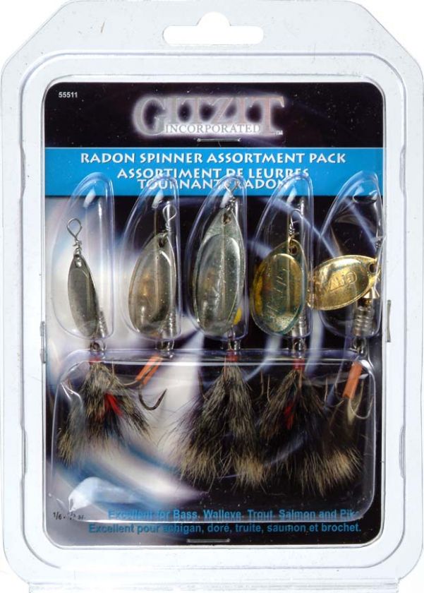 GITZIT RADON SPINNER TROUT/BASS FISHING LURE 55504  