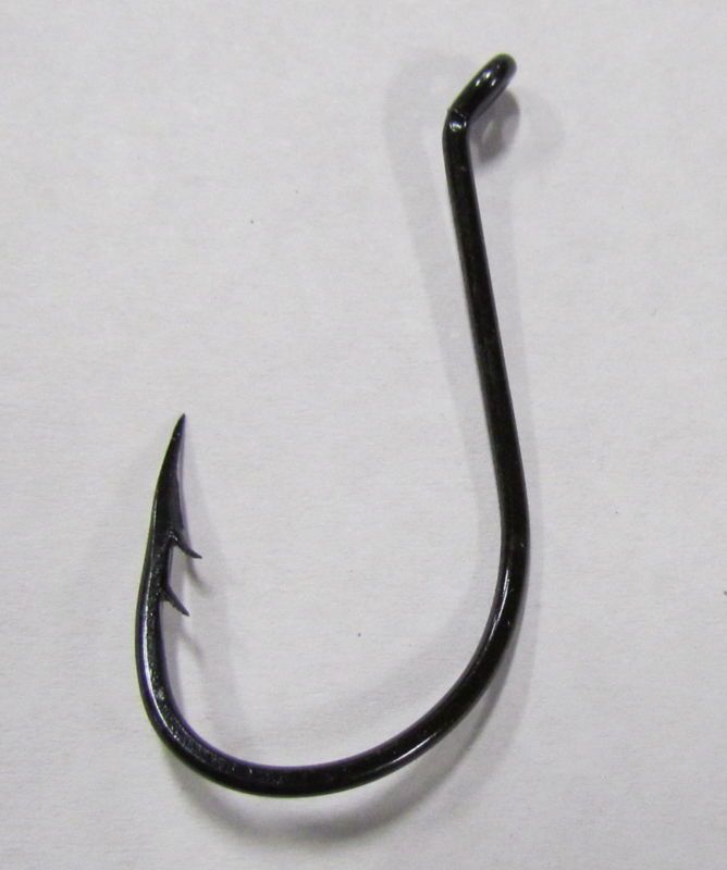 80 EAGLE CLAW BLACK OCTOPUS FISH HOOK 4/0 (O1C1 A)  